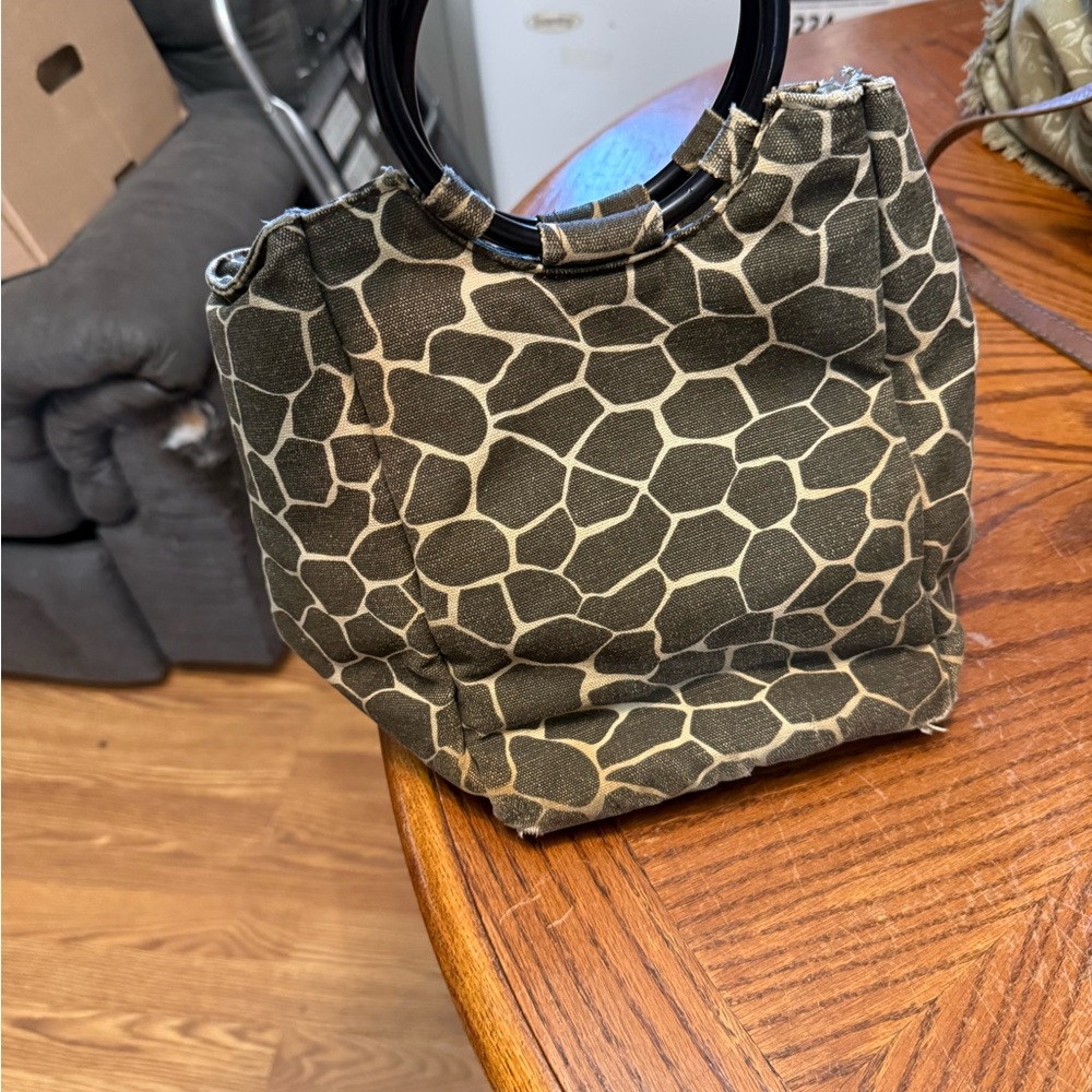 Stylish Giraffe Print Lunch Bag
